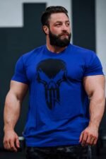 Punisher Skull Bodybuilding Tee - Image 2