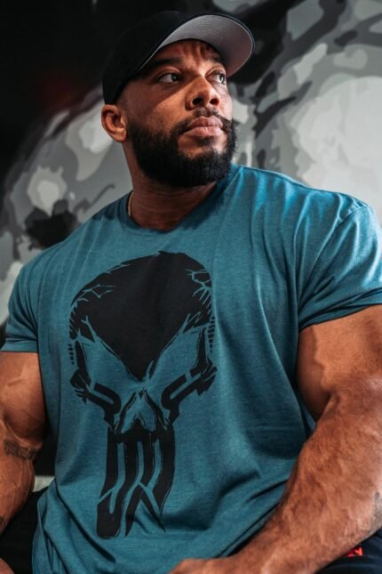 Punisher Skull Bodybuilding Tee