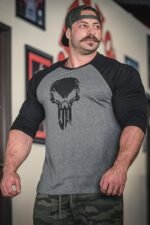 Punisher Skull Shadowline T-Shirt - Image 3