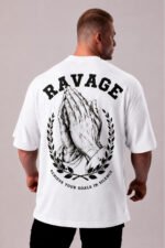 Relentless Faith Oversized Tee - Image 3
